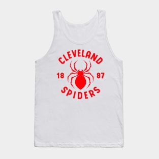 CLEVELAND SPIDERS red Tank Top